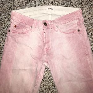 Bubblegum pink Hudson jeans